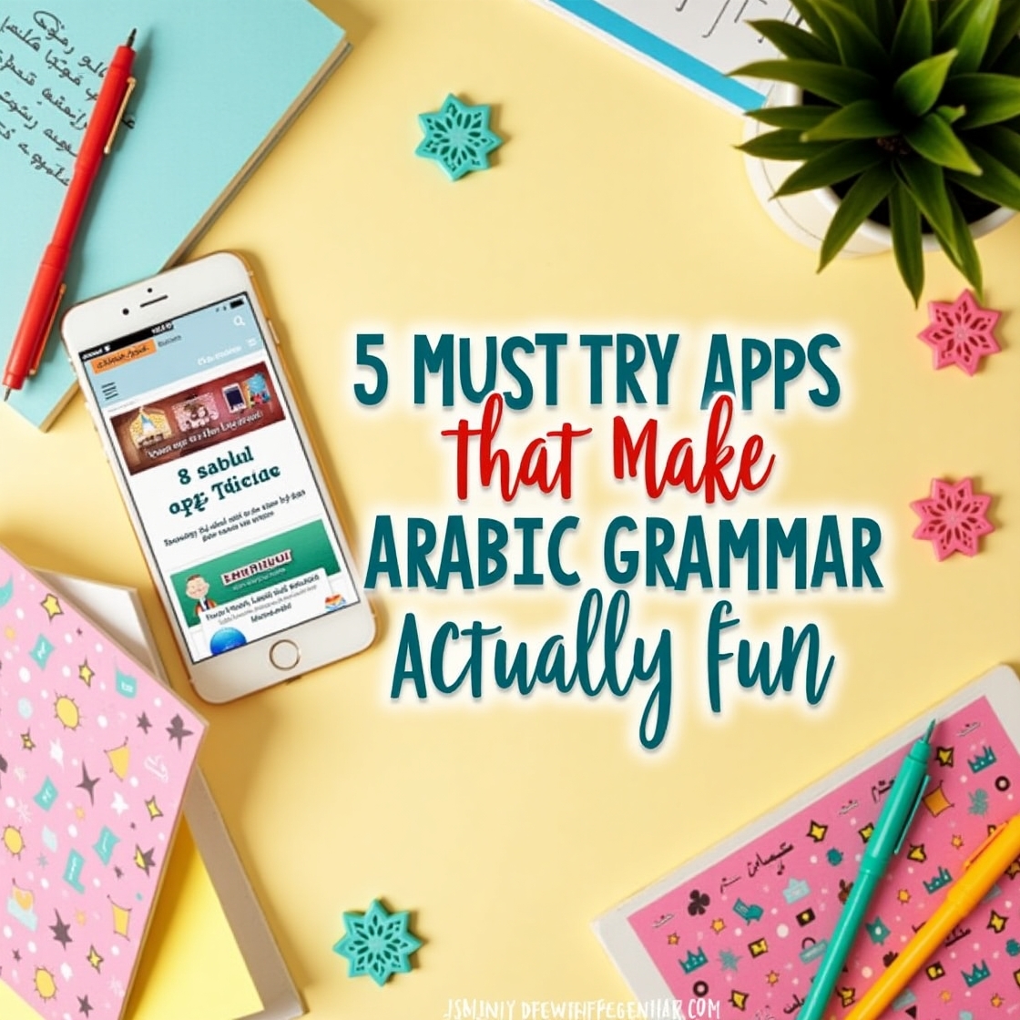 5 Must-Try Apps That Make Arabic Grammar Actually Fun