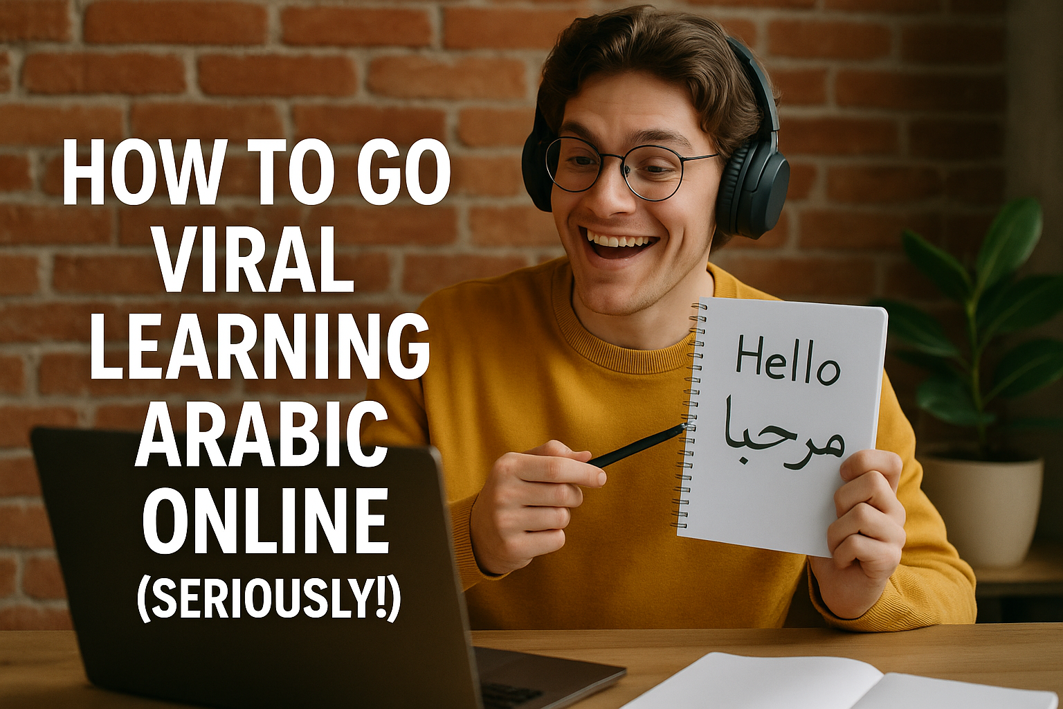 How to Go Viral Learning Arabic Online (Seriously!)