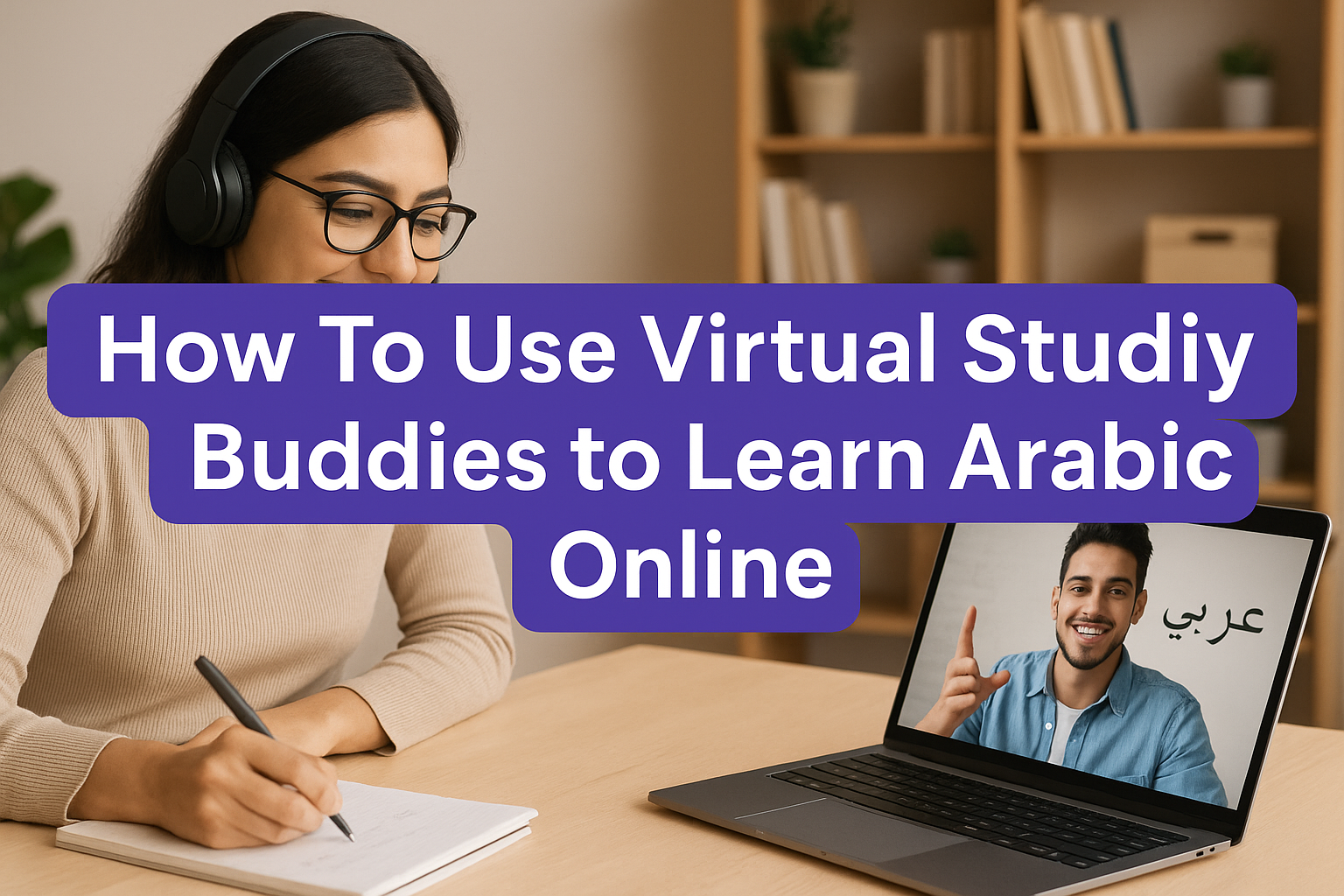 How To Use Virtual Study Buddies to Learn Arabic Online