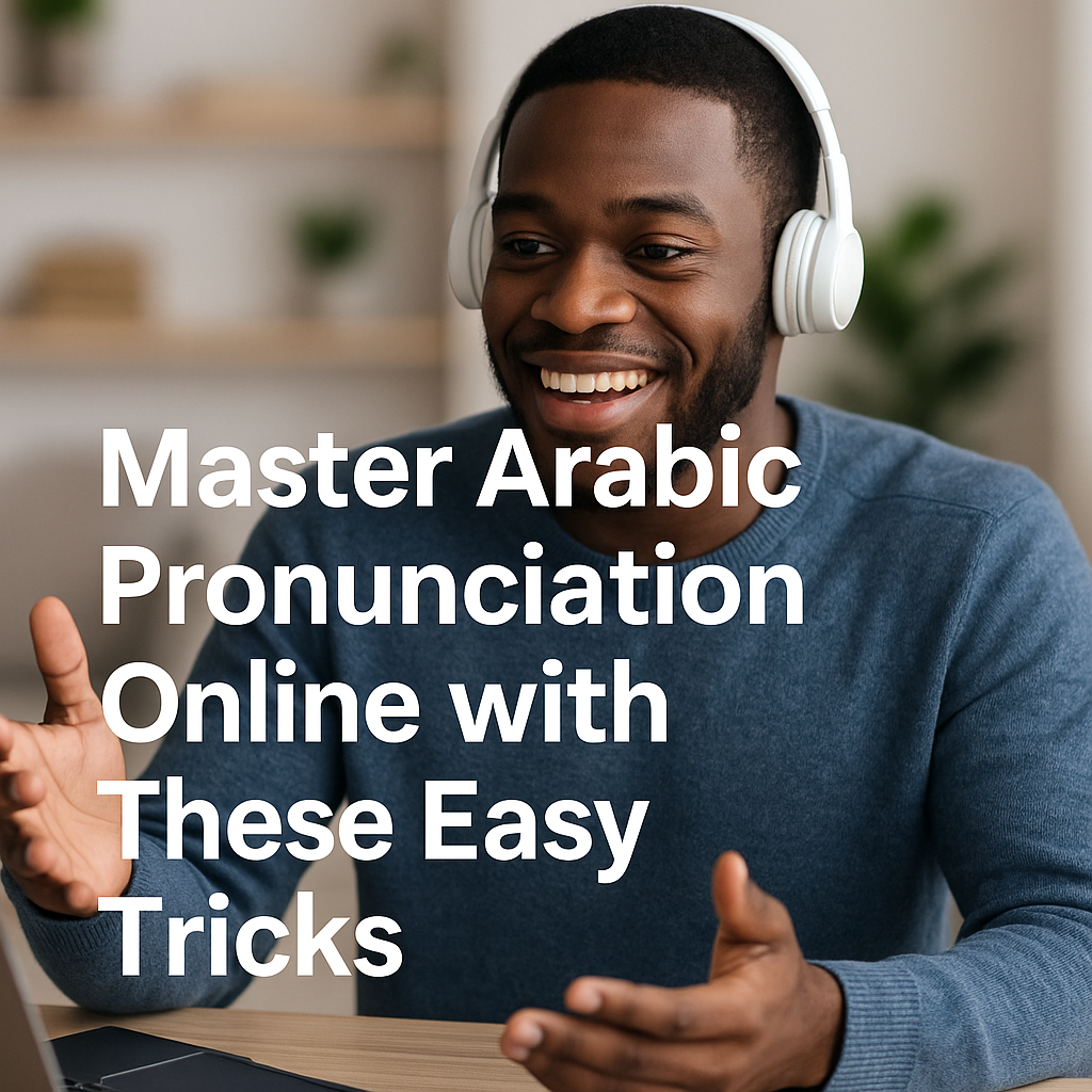 Master Arabic Pronunciation Online with These Easy Tricks